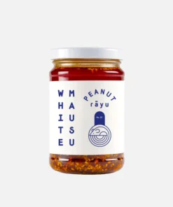 Peanut Rāyu Crispy Chili Oil with Peanuts, 240g