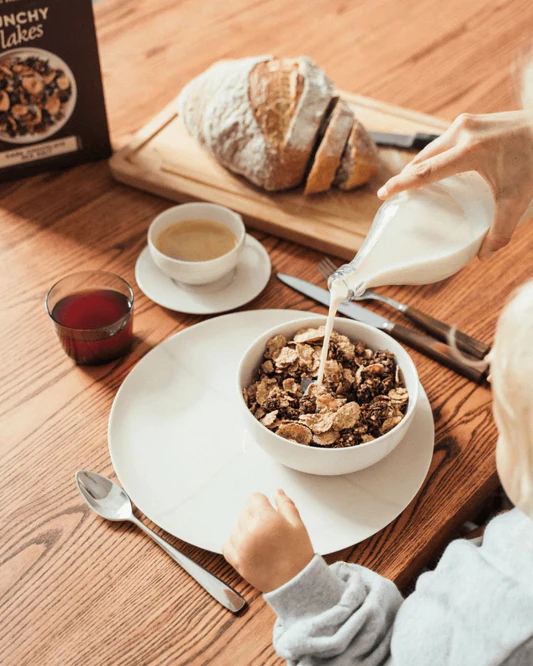 Crunchy Flakes with Dark Chocolate and Sea Salt, 400g