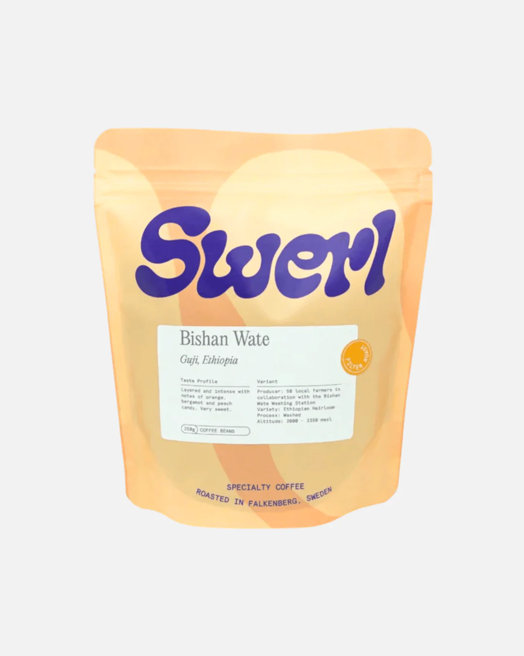Filter Coffee Beans – Bishan Wate Ethiopia, 250g